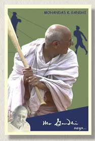gandhi rookie card